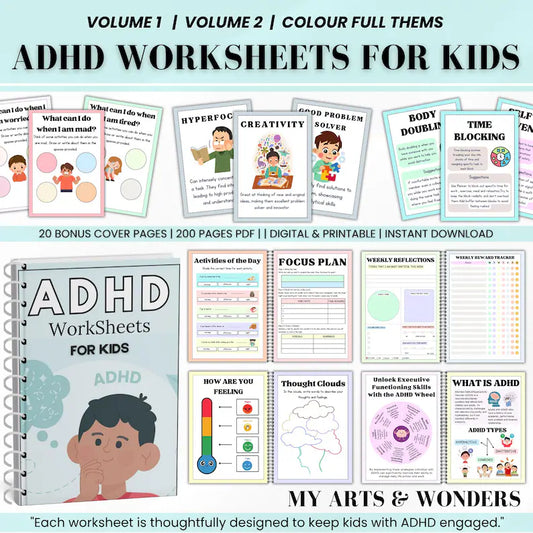 Dr. Clara Hartwell: ADHD Worksheets For Kids